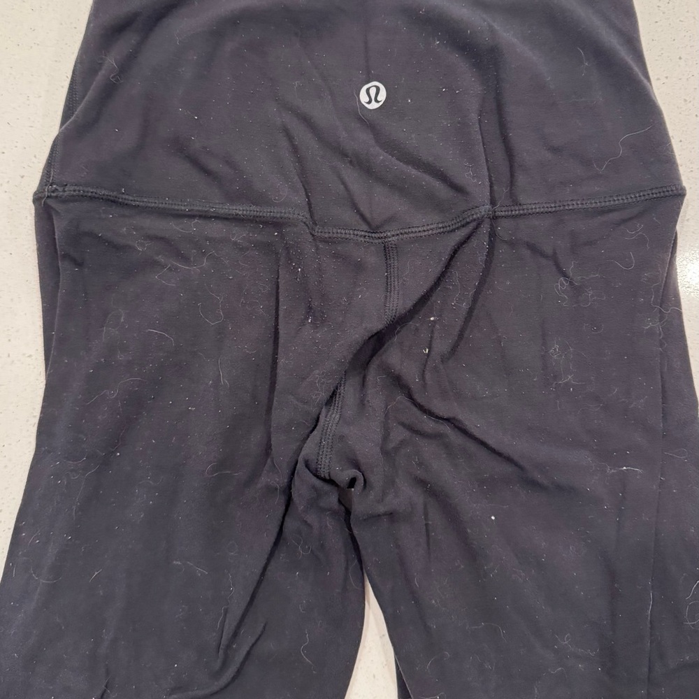 Lululemon Black Leggings *small damage*